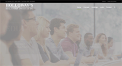 Desktop Screenshot of hollowaysinstitute.biz